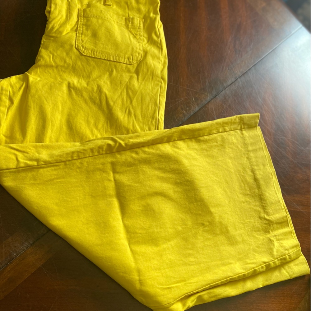 Jules & Leopold Women's High Rise Jeans - Yellow NWOT - Picture 4 of 5